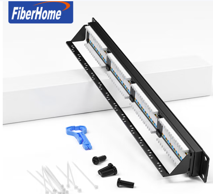 FiberHome烽火 19英寸24口超五类非屏蔽配线架