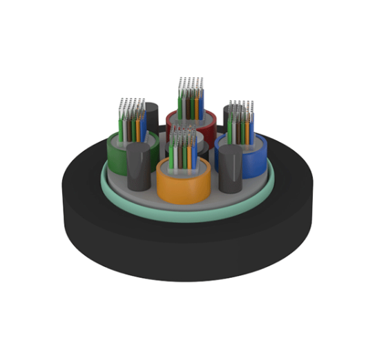 钢带纵包层绞式光纤带光缆 GYDTS