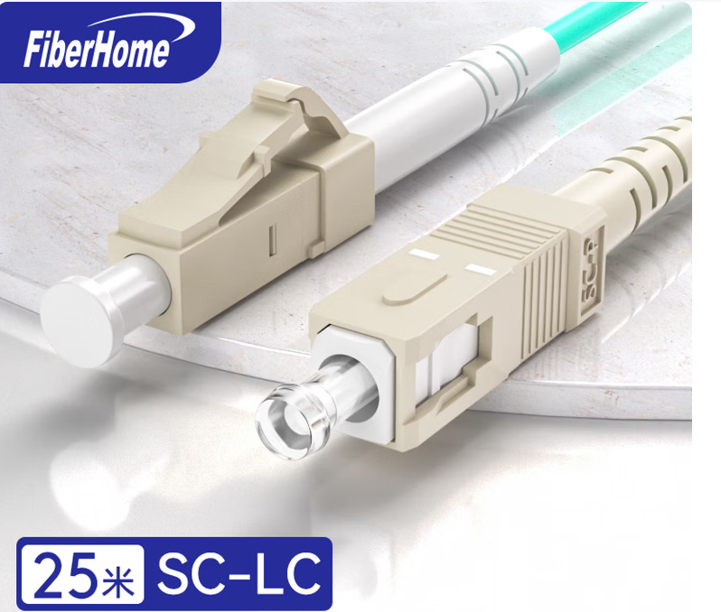 烽火（FiberHome）SC-LC/OM3多模单芯OM3万兆光纤跳线