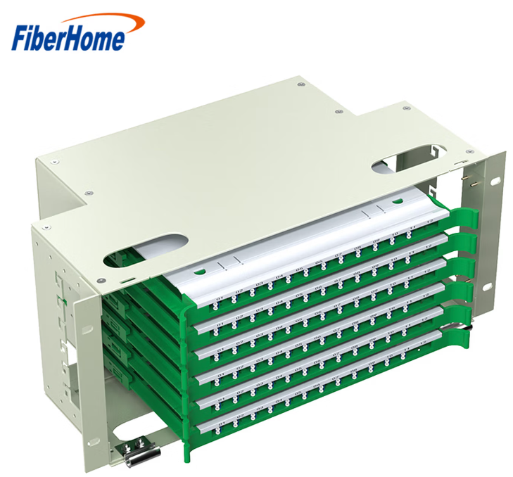 烽火（FiberHome）LC单模72口144芯ODF  4U 光纤配线架